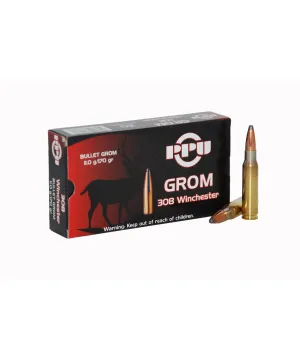 Balas PRVI - Grom - 308 - 170 grs - Punta de plomo