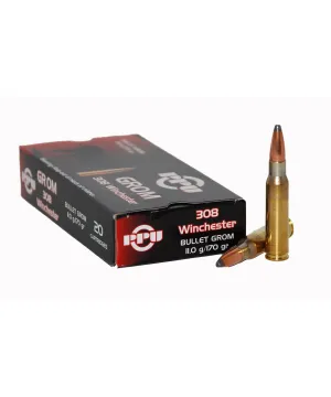 Balas PRVI - Grom - 308 - 170 grs - Punta de plomo Balas PRVI - Grom - 308 - 170 grs - Punta de plomo