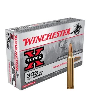 Balas Winchester Super X - 308 Win - 150 grs - Powerpoint