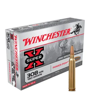 Balas Winchester Super X - 308 Win - 180 grs - Powerpoint