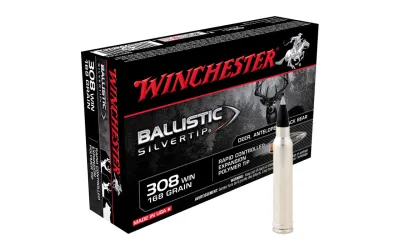 Balas Winchester Supreme Silvertip - 308 Win - 168 grs