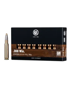 Balas RWS EVO (Evolution) - 308 win - 184 grs - Power Bonded
