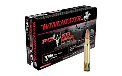 Balas Winchester PowerMax Bonded - 338 Win Mag - 200 grs