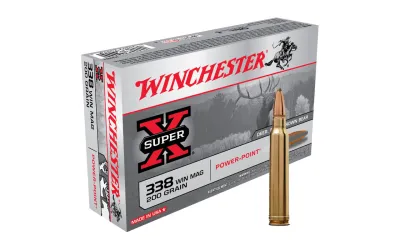 Balas Winchester Super X - 338 Win Mag - 200 grs - Powerpoint