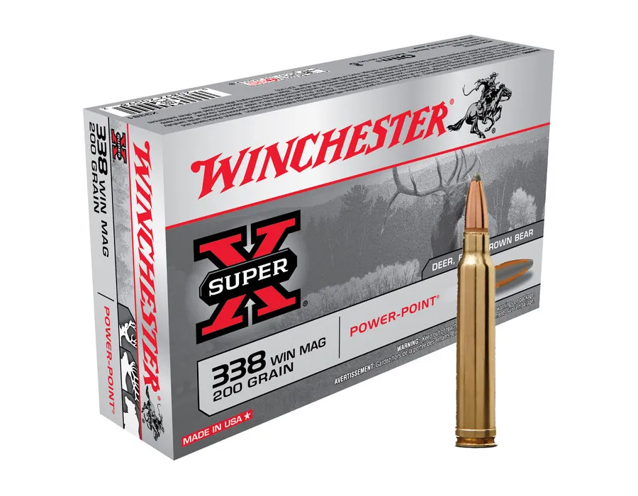 Balas Winchester Super X - 338 Win Mag - 200 grs - Powerpoint