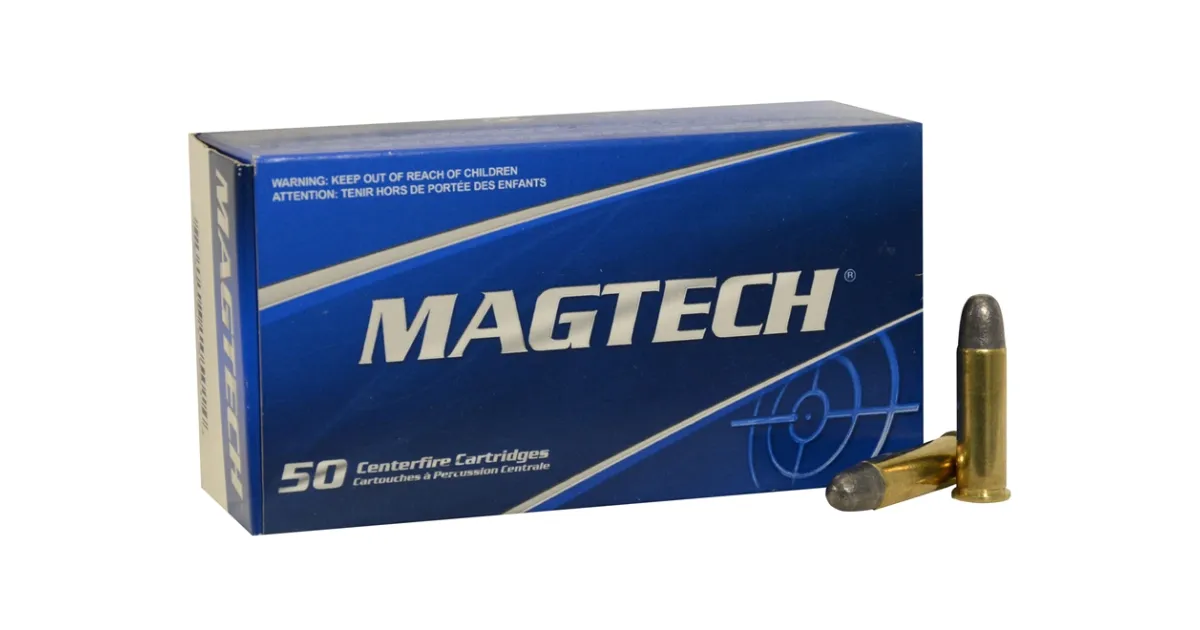 Municion metalica magtech calibre 38 especial plomo 158 grs