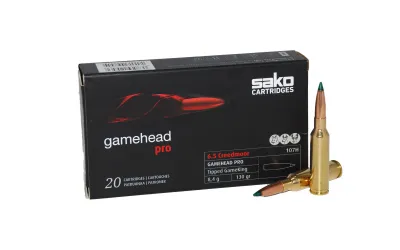 Balas Sako Gamehead Pro - 6.5 Creedmoor - 140 grs - Punta Polímero