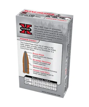 Balas Winchester Super X - 7 mm-08 rem - 140 grs - Powerpoint