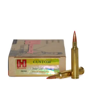 Balas Hornady Custom - 7mm Weatherby - 154 grs - InterBond Balas Hornady Custom - 7mm Weatherby - 154 grs - InterBond