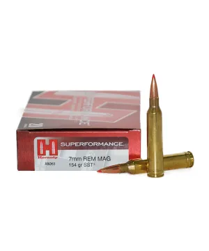 Balas Hornady Superformance - 7mm - 154 grs - SST Balas Hornady Superformance - 7mm - 154 grs - SST