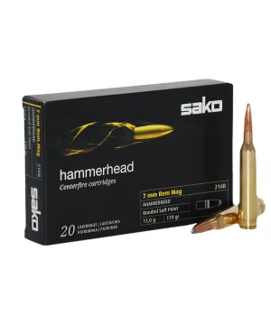 Balas Sako Hammerhead - 7 mm Rem Mag - 170 grs - Soft point