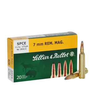 Balas Sellier & Bellot - 7mm Rem Mag - 173 grs - SPCE Balas Sellier & Bellot - 7mm Rem Mag - 173 grs - SPCE