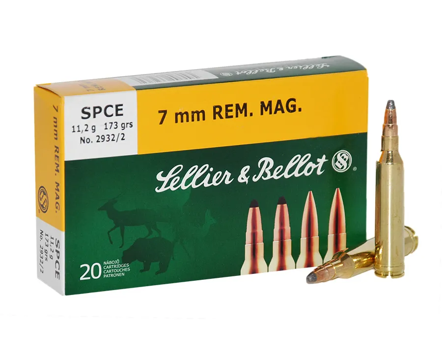 Balas Sellier & Bellot - 7mm Rem Mag - 173 grs - SPCE