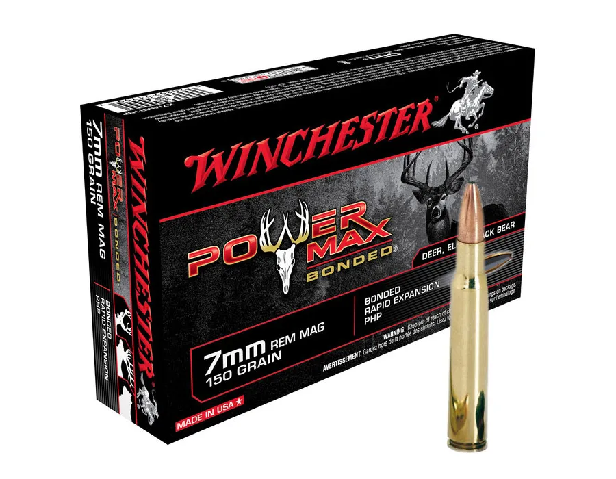 Balas Winchester PowerMax Bonded - 7mm - 150 grs