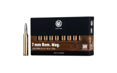 Balas RWS EVO (Evolution) 7mm win mag - 159 grs - Power Bonded Balas RWS EVO (Evolution) 7mm win mag - 159 grs - Power Bonded