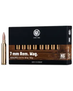 Balas RWS KS (Kegelspitz) - 7 mm Rem mag - 162 grs - Cone Point