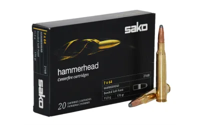 Balas Sako Hammerhead - 7x64 - 170 grs - Soft point