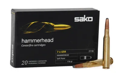 Balas Sako Hammerhead - 7x65R - 170 grs - Soft Point Balas Sako Hammerhead - 7x65R - 170 grs - Soft Point