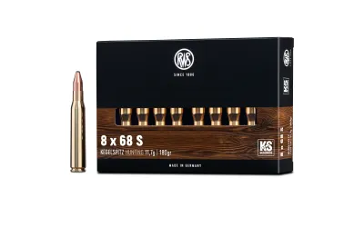 Balas RWS KS (Kegelspitz) - 8x68 - 180 grs - Cone Point Balas RWS KS (Kegelspitz) - 8x68 - 180 grs - Cone Point