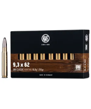 Balas RWS UNI Classic - 9,3x62 - 293 grs