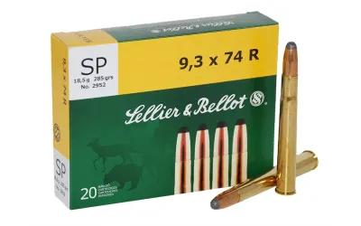 Balas Sellier & Bellot - 9,3 x 74 R - 285 grs - Soft Point Balas Sellier & Bellot - 9,3 x 74 R - 285 grs - Soft Point