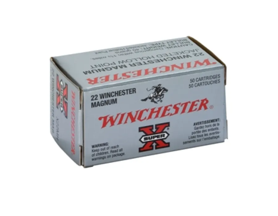 Balas winchester calibre 22 magnum (150 unidades)