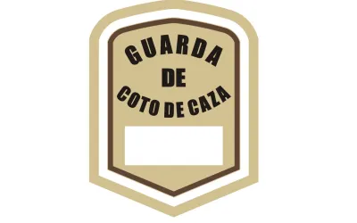 Nuevo emblema guarda coto de caza Nuevo emblema guarda coto de caza