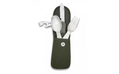 Set cubiertos de camping 3 piezas