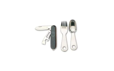 Set navaja y cubiertos crossnar redondeados