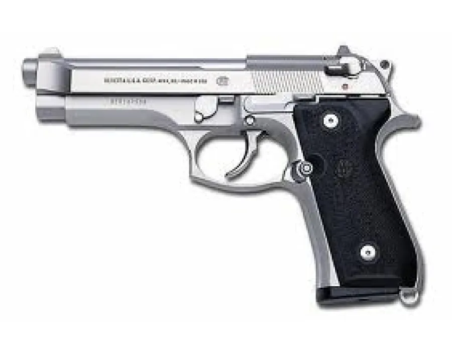 Pistola beretta 92 fs inox 9mm parabellum