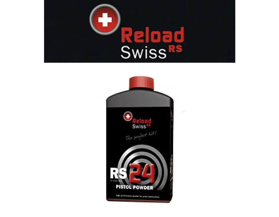 Pólvora Reload Swiss RS 24 arma corta 0.5kg