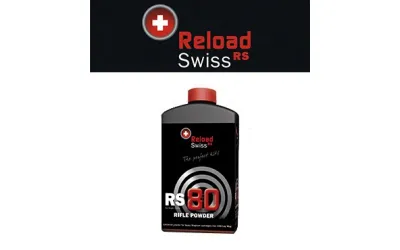 Pólvora Reload Swiss RS 80 arma larga 1kg Pólvora Reload Swiss RS 80 arma larga 1kg