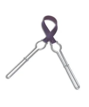 Portacazas de perdiz de doble varilla y freno 