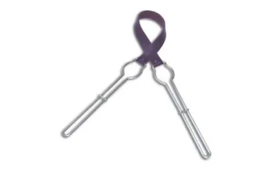 Portacazas de perdiz de doble varilla y freno 