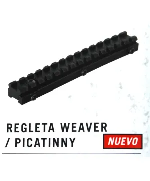 Regleta weaver / picatinny
