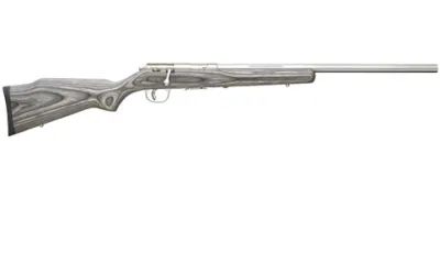 Rifle de cerrojo marlin xt17 vsl inoxidable calibre 17 hmr madera laminada.