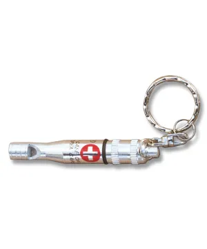 Silbato metálico de supervivencia