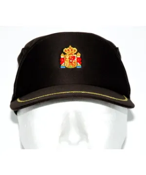 Gorra guarda rural marrón ajustable