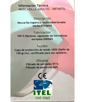 Mascarilla homologada Guarda Coto de Caza Andalucía Mascarilla homologada Guarda Coto de Caza Andalucía