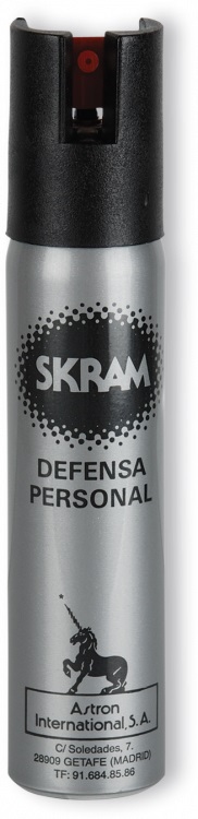 spray defensa personal skram homologado uso civil