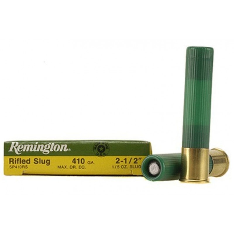 Munición Remington Slugger calibre 12 Bala estriada
