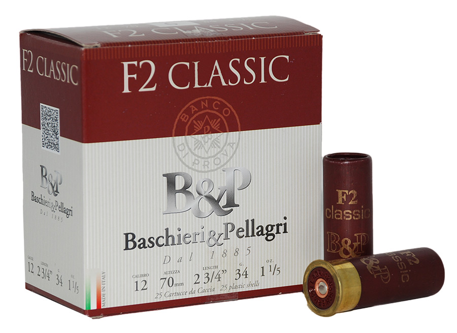 Cartuchos De Caza Baschieri & Pellagri F2 Classic